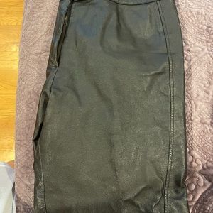 Leather pants
